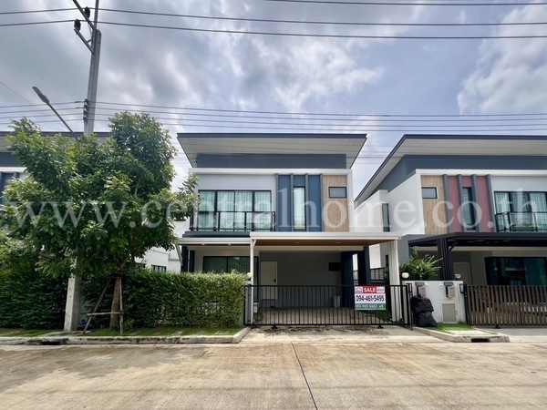 P2 บ้านแฝด อีโค เฮ้าส์ วงแหวน - ลำลูกกา ECO HAUS ต่อเติมพร้อมอยู่