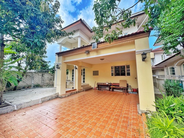 บ้านเดี่ยวใกล้ เซ็นทรัลเวสวิลล์ หลังริม 62 ตร.ว. รติรมย์ 2 ราชพฤกษ์-กาญจนาภิเษก ซอยสวนผัก 32 Built in  สวย พร้อมอยู่