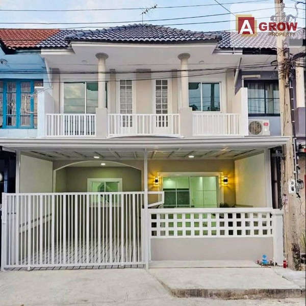 หมู่บ้านบัวทอง 4 ถนนบ้านกล้วย-ไทรน้อย บ้านสวย รีโนเวทใหม่ทั้งหลังค่ะ 