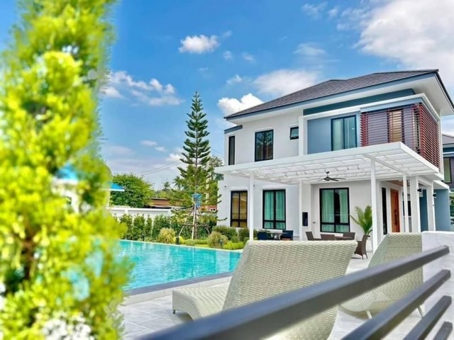 ขายบ้านหรู 4 นอน พูลวิลล่า 2 ชั้น ห้วยใหญ่ ซอย K9 พัทยา TP-H0995