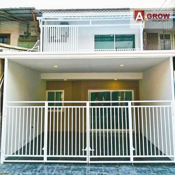 หมู่บ้านจันทิมาธานี 2 ถนนกาญจนาภิเษก รีโนเวทใหม่ทั้งหลัง พร้อมอยู่